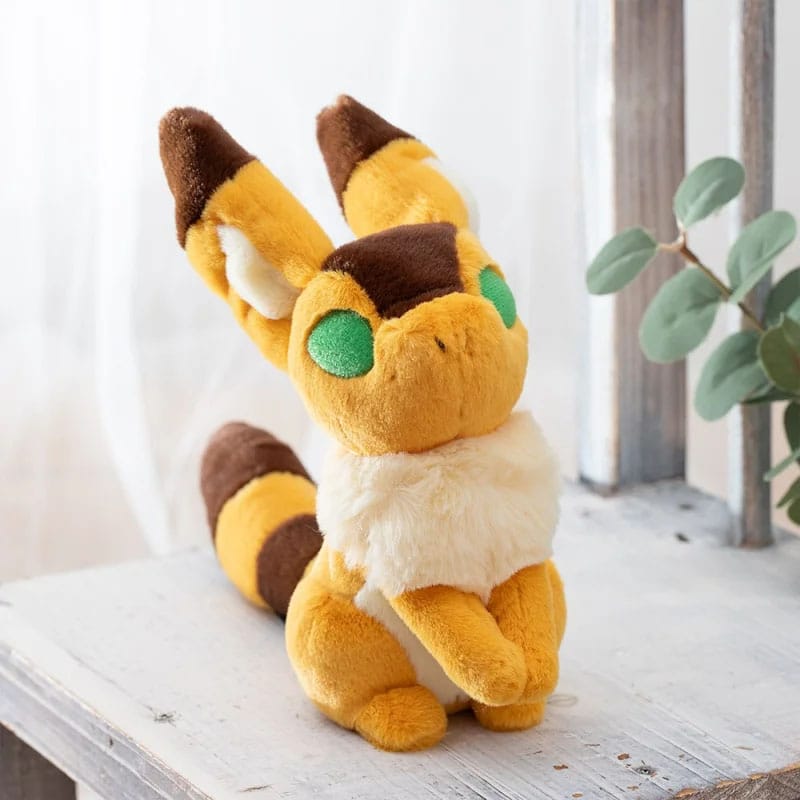 Semic Castle in the sky Otedama Plush Figure Fox Squirrel 19 cm | Makochan