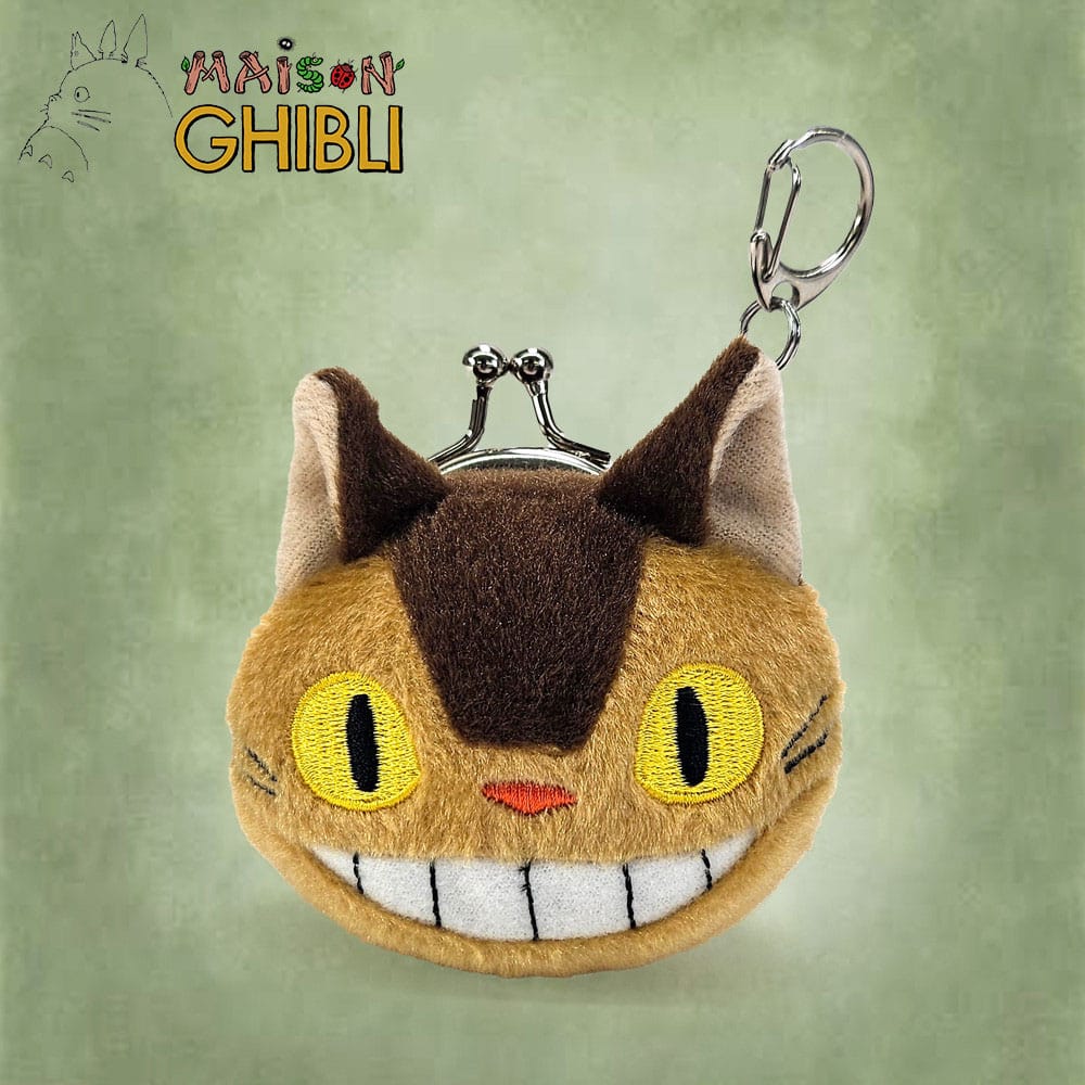 Sun Arrow My Neighbor Totoro Funwari Mini Plush Coin Purse Cat Bus | Makochan