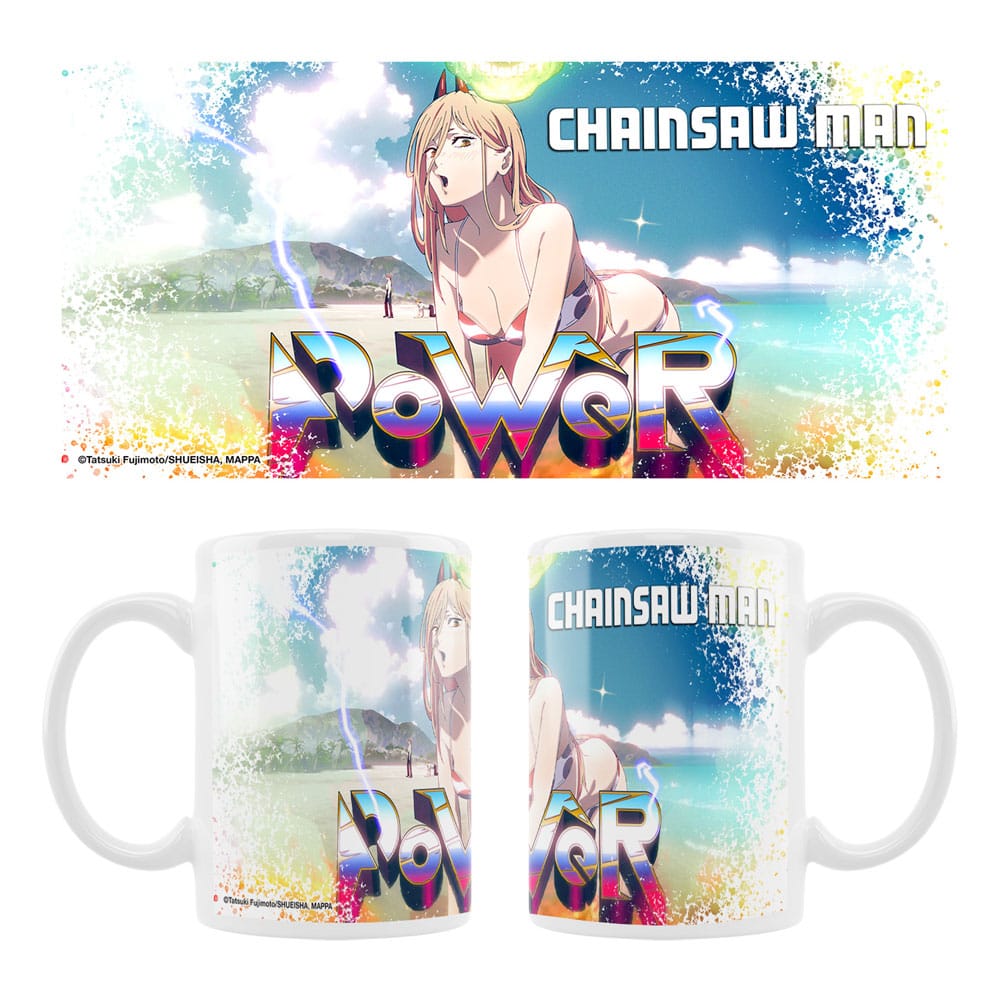 Sakami Merchandise Chainsaw Man Ceramic Mug Power | Makochan