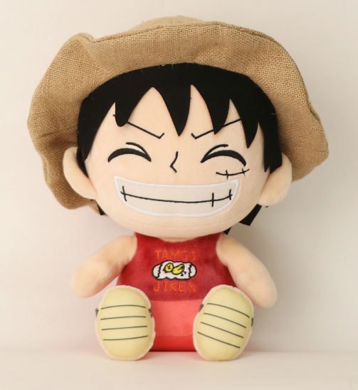 Sakami Merchandise One Piece Plush Figure Luffy 25 cm | Makochan