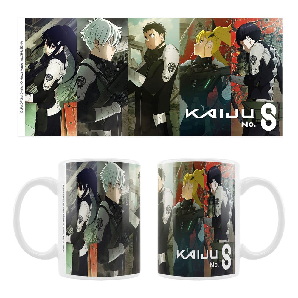Sakami Merchandise Kaiju No. 8 Ceramic Mug Mina, Reno, Kafka, Kikoru, Hoshina | Makochan