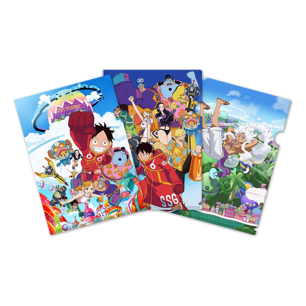 Sakami Merchandise One Piece Clearfile 3-Set Egghead Saga | Makochan