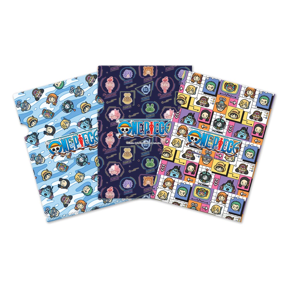 Sakami Merchandise One Piece Clearfile 3-Set Egghead Saga | Makochan