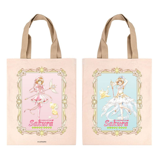 Sakami Merchandise Cardcaptor Sakura Clear Card PVC Tote Bag Sakura & Kero-chan | Makochan