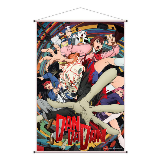 Sakami Merchandise Dandadan Wallscroll Okarun & Friends 60 x 90 cm | Makochan