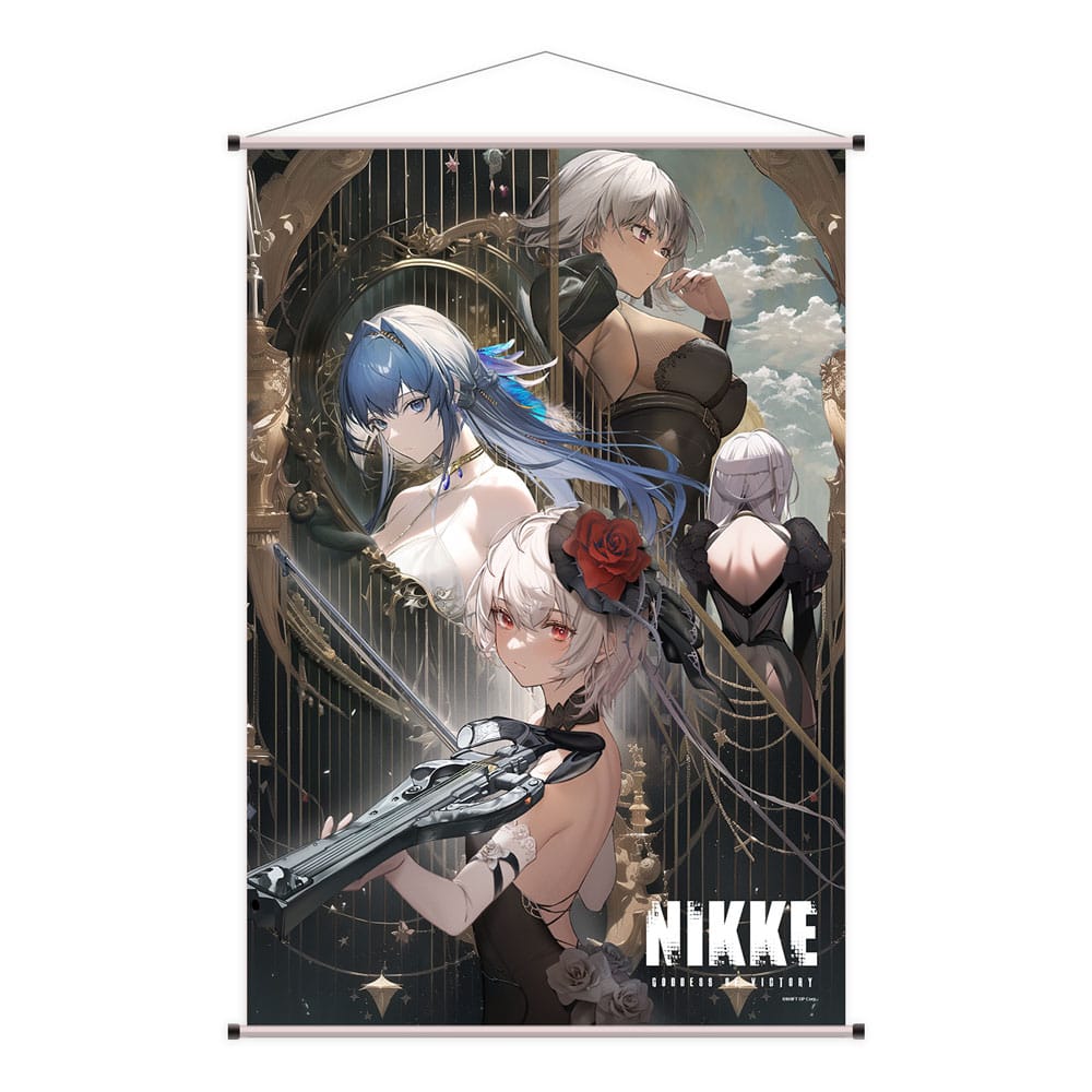 Sakami Merchandise Goddess of Victory: Nikke Wallscroll Sugar, Helm, Julia & Modernia 60 x 90 cm | Makochan