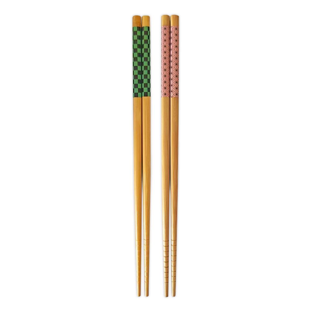 Sakami Merchandise Demon Slayer: Kimetsu no Yaiba Chopsticks 2-Pack Tanjiro & Nezuko | Makochan