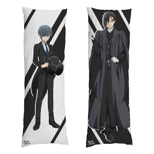 Sakami Merchandise Black Butler Dakimakura Pillow Case Sebastian & Ciel 150 x 50 cm | Makochan