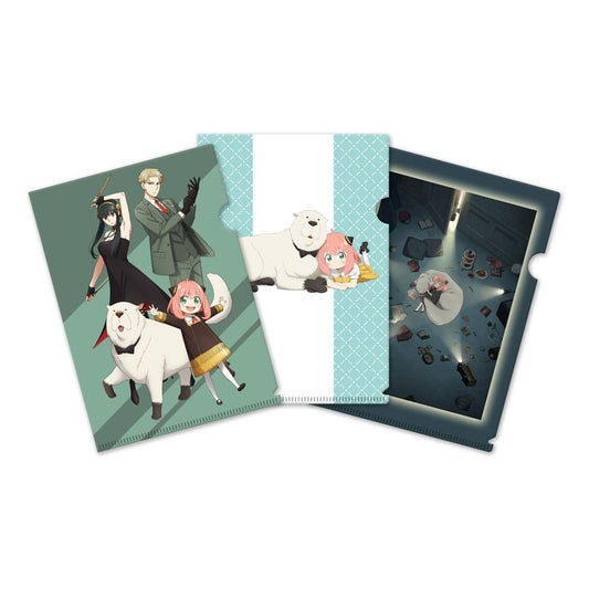 Sakami Merchandise Spy x Family Clearfile 3-Set Season 3 | Makochan