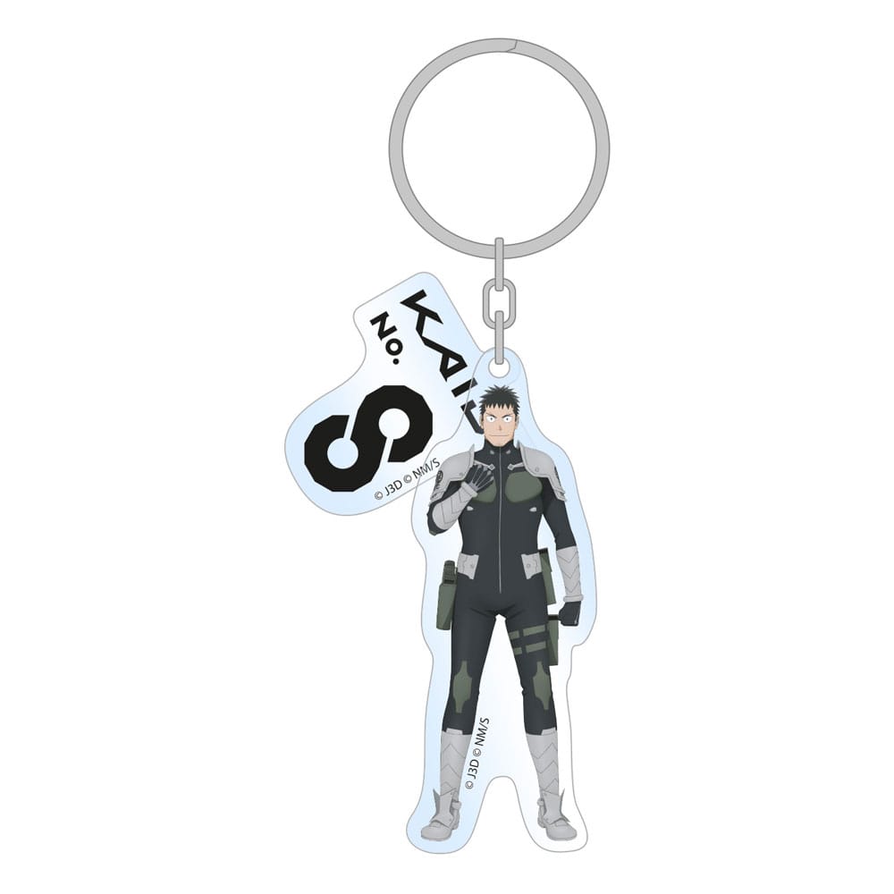 Sakami Merchandise Kaiju No. 8 Acrylic Keychain Kafka Hibino Season 2 Holographic 7 cm | Makochan