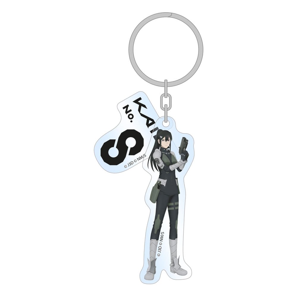 Sakami Merchandise Kaiju No. 8 Acrylic Keychain Mina Ashiro Season 2 Holographic 7 cm | Makochan