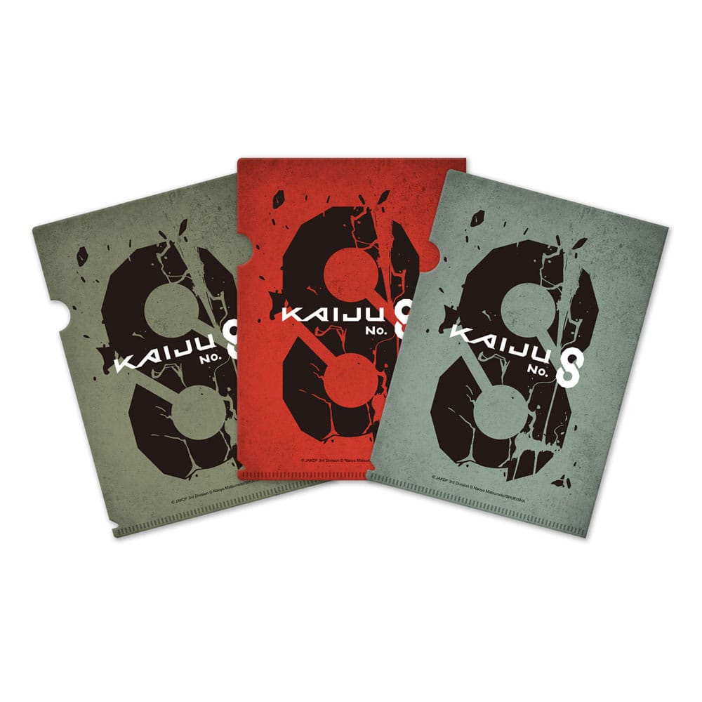 Sakami Merchandise Kaiju No. 8 Clearfile 3-Set Season 2 | Makochan