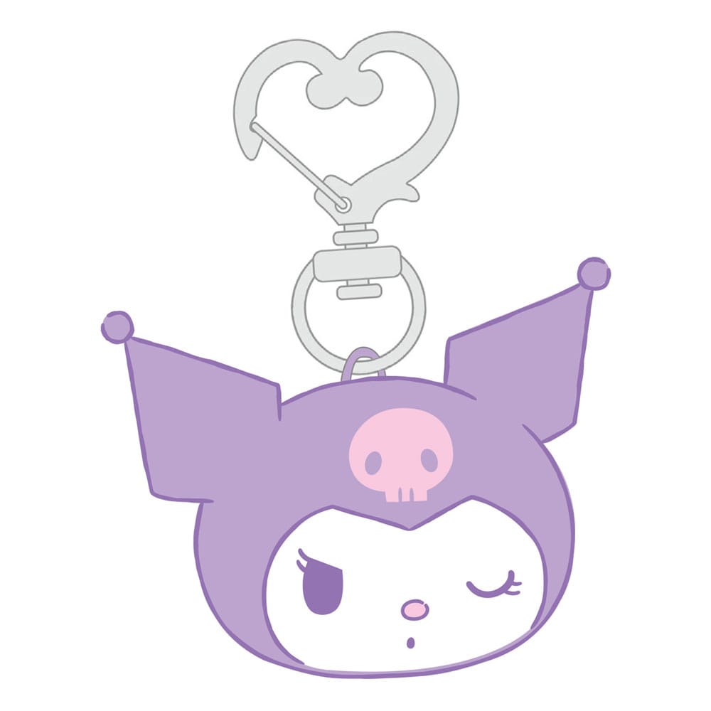 Sakami Merchandise Sanrio Plush Keychain Kuromi | Makochan
