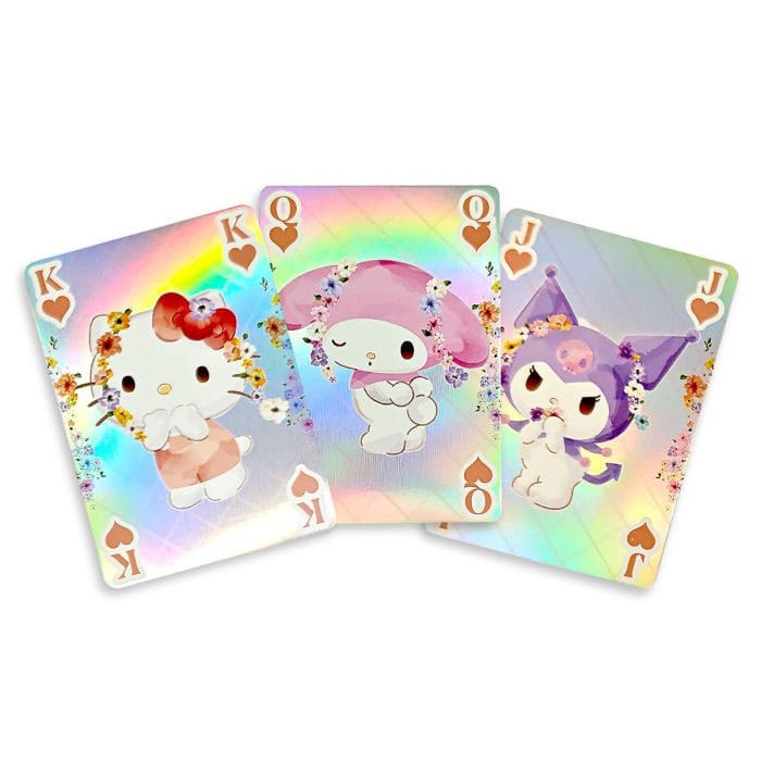 Sakami Merchandise Sanrio Playing Cards Hello Kitty & Friends Holographic | Makochan