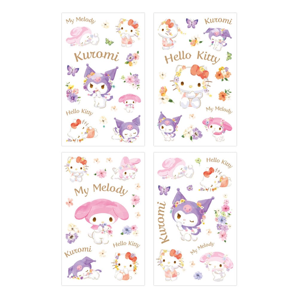 Sakami Merchandise Sanrio Sticker Pack Hello Kitty & Friends Pastel Vivid | Makochan