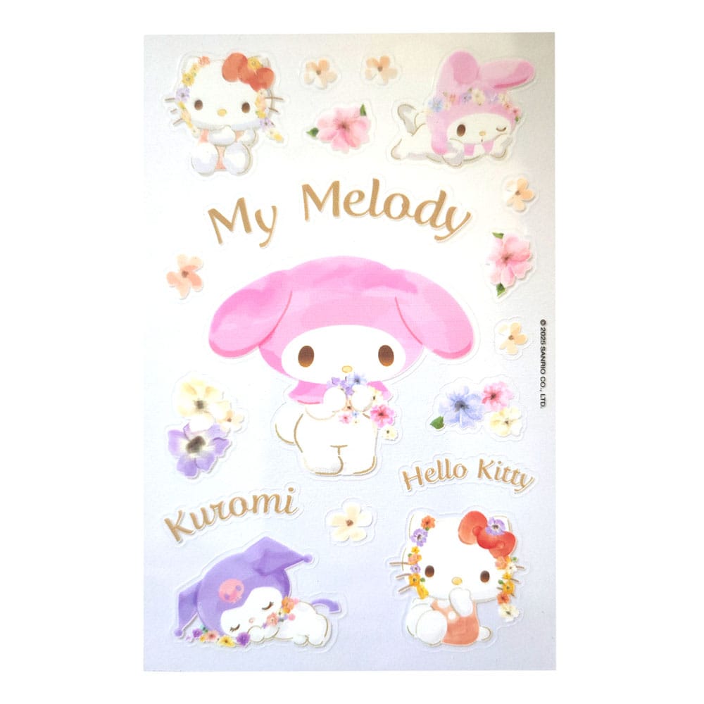 Sakami Merchandise Sanrio Sticker Pack Hello Kitty & Friends Pastel Vivid | Makochan