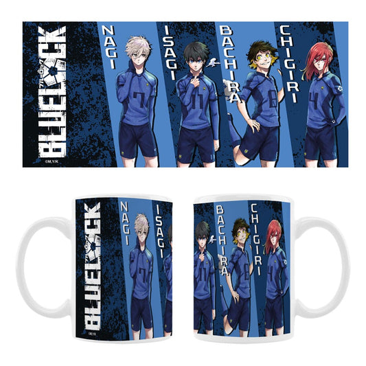Sakami Merchandise Blue Lock Ceramic Mug Nagi, Isagi, Bachira & Chigiri | Makochan