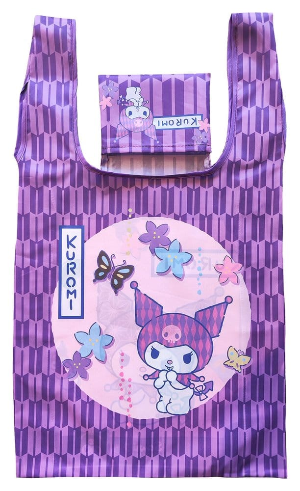 Sakami Merchandise Sanrio Tote Bag Kuromi Japanese Foldable | Makochan
