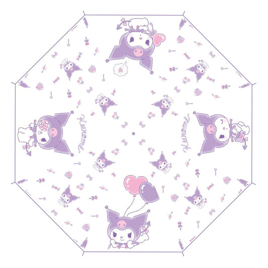 Sakami Merchandise Sanrio Cane Umbrella Kuromi Kawaii Transparent | Makochan