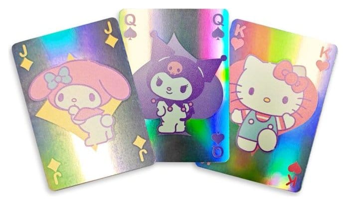Sakami Merchandise Sanrio Playing Cards Hello Kitty & Friends Cupcake French-suited Deck Holographic | Makochan