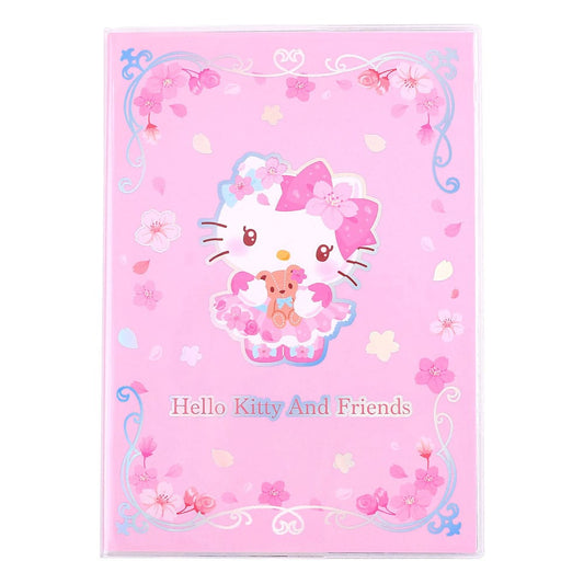 Sakami Merchandise Sanrio Notebook Hello Kitty & Friends Sakura Series Holographic Checkered | Makochan
