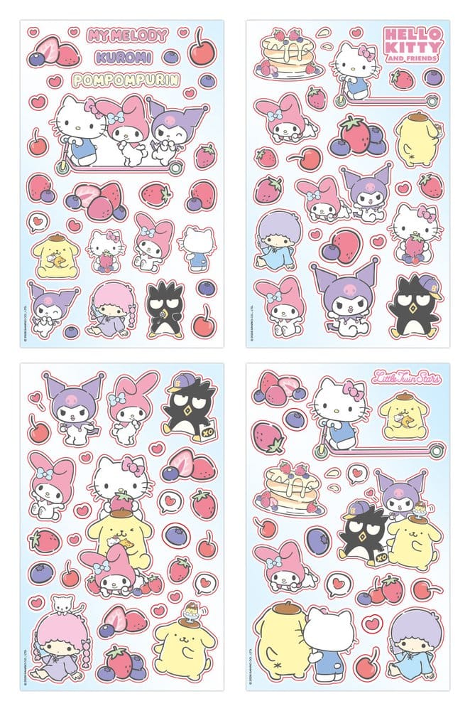 Sakami Merchandise Sanrio Sticker Pack Hello Kitty & Friends 02 Everyday | Makochan