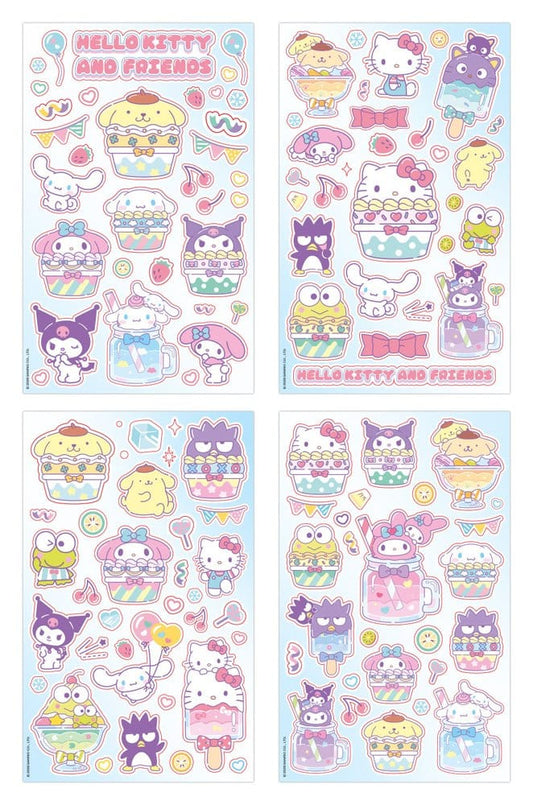 Sakami Merchandise Sanrio Sticker Pack Hello Kitty & Friends 03 Cupcake | Makochan