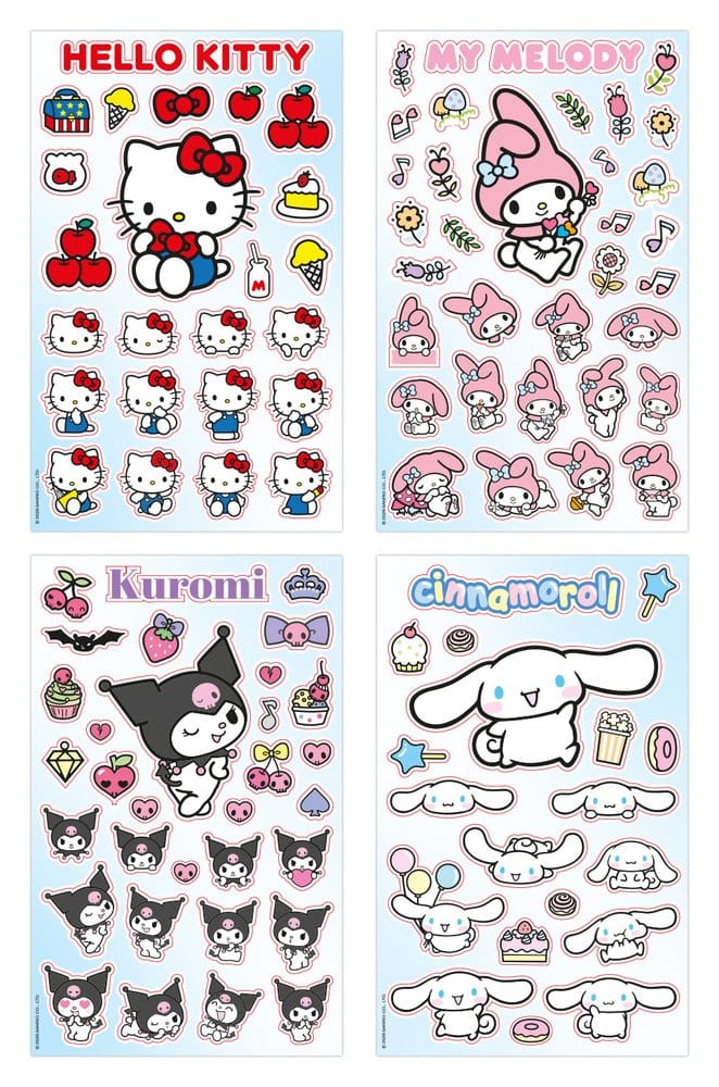 Sakami Merchandise Sanrio Sticker Pack Hello Kitty & Friends 04 Basic | Makochan