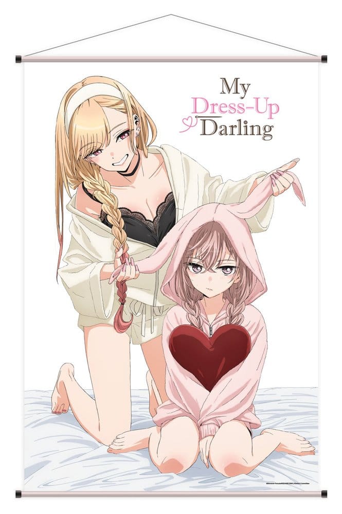 Sakami Merchandise My Dress-Up Darling Wallscroll Marin & Sajuna 60 x 90 cm | Makochan