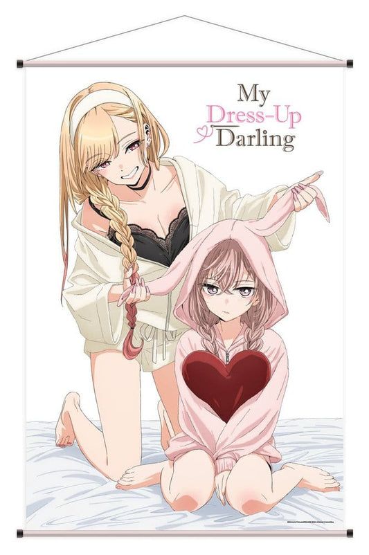 Sakami Merchandise My Dress-Up Darling Wallscroll Marin & Sajuna 60 x 90 cm | Makochan
