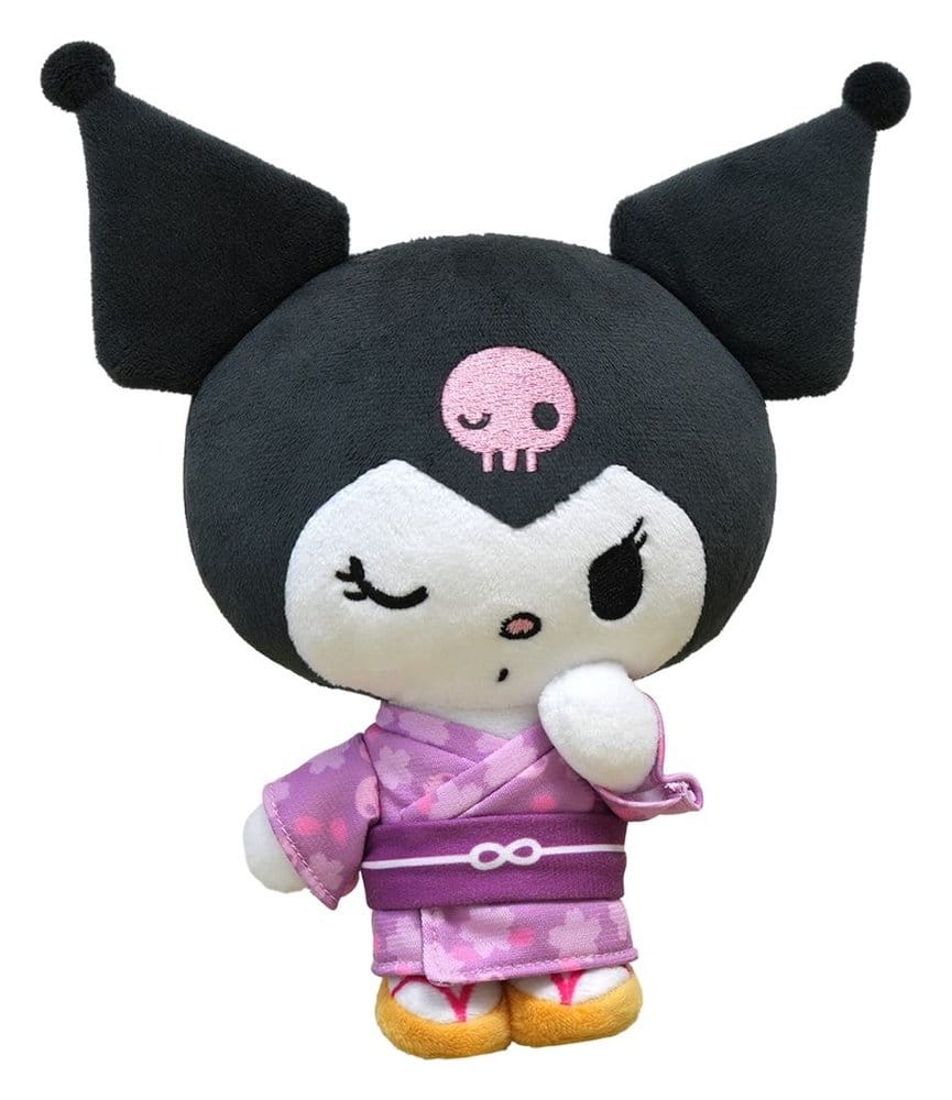 Sakami Merchandise Sanrio Plush Figure Kuromi Kimono Version 22 cm | Makochan