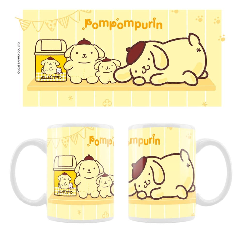 Sakami Merchandise Sanrio Mug Pompompurin Squishy Cute Purin 02 | Makochan