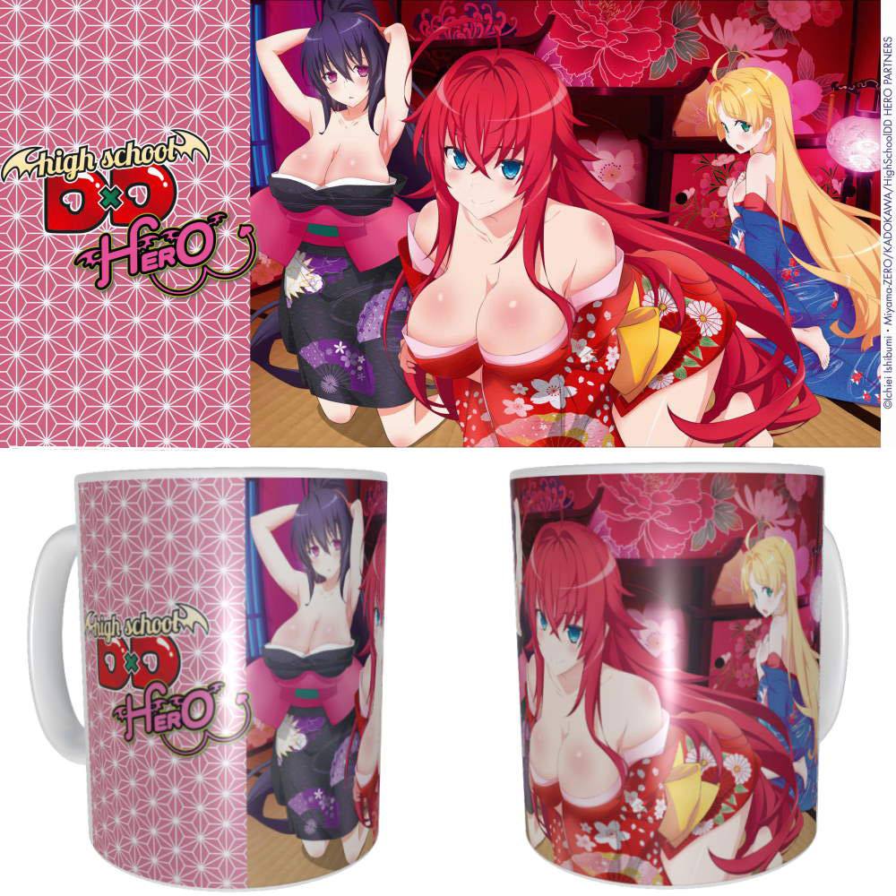 Sakami Merchandise High School DxD Hero Ceramic Mug Gremory & Friends | Makochan