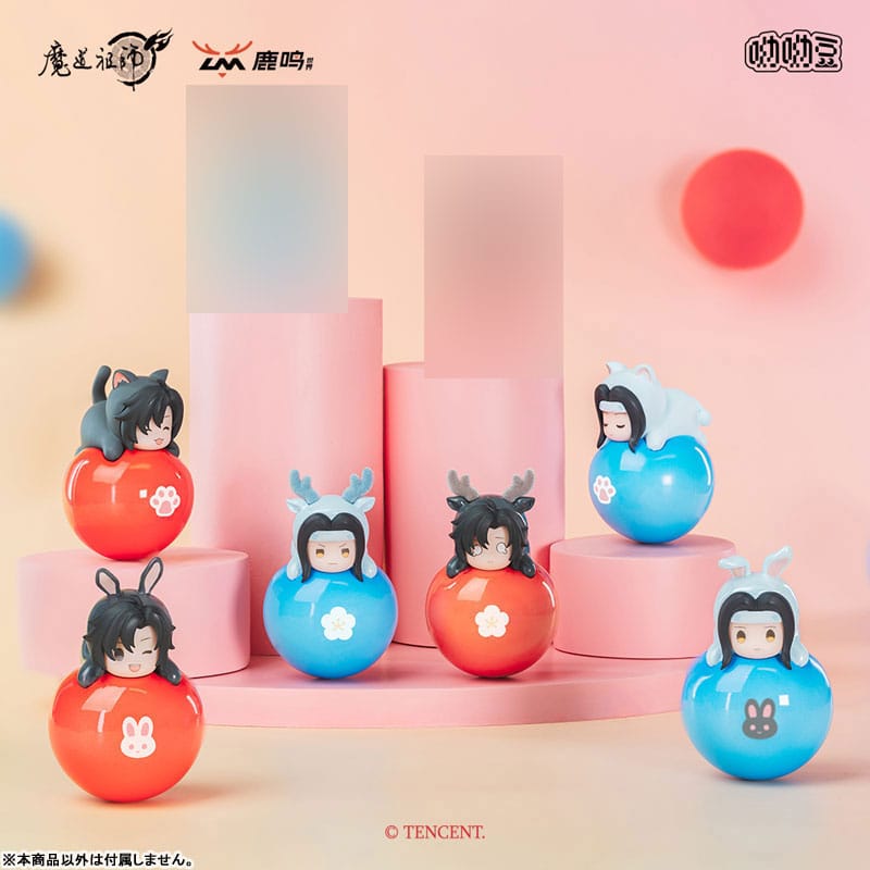 Sakami Merchandise HeGrandmaster of Demonic Cultivation Yura Yura Mascot Mini Figures 5 cm Display (6) | Makochan