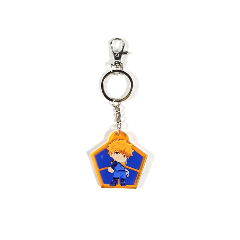 SD Toys Blue Lock Acrylic Keychain Rensuke Kunigami Chibi Style 5 cm | Makochan