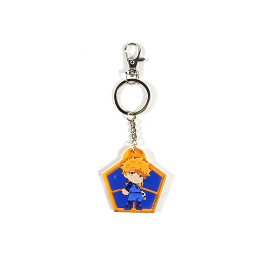 SD Toys Blue Lock Acrylic Keychain Rensuke Kunigami Chibi Style 5 cm | Makochan