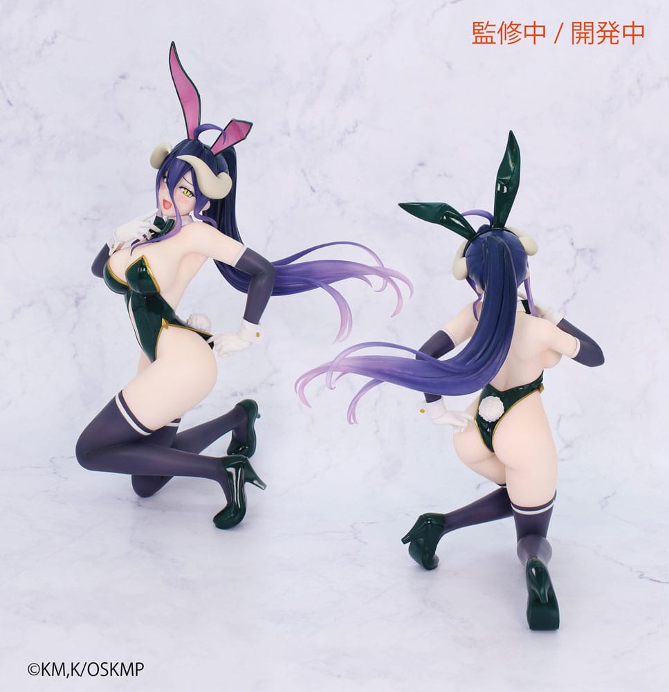 System Service Overlord One-Seventh Carat PVC Statue 1/7 Albedo Bunny Ver. 19 cm | Makochan