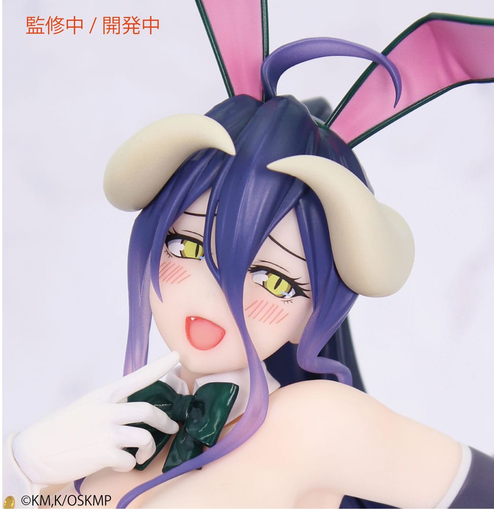 System Service Overlord One-Seventh Carat PVC Statue 1/7 Albedo Bunny Ver. 19 cm | Makochan