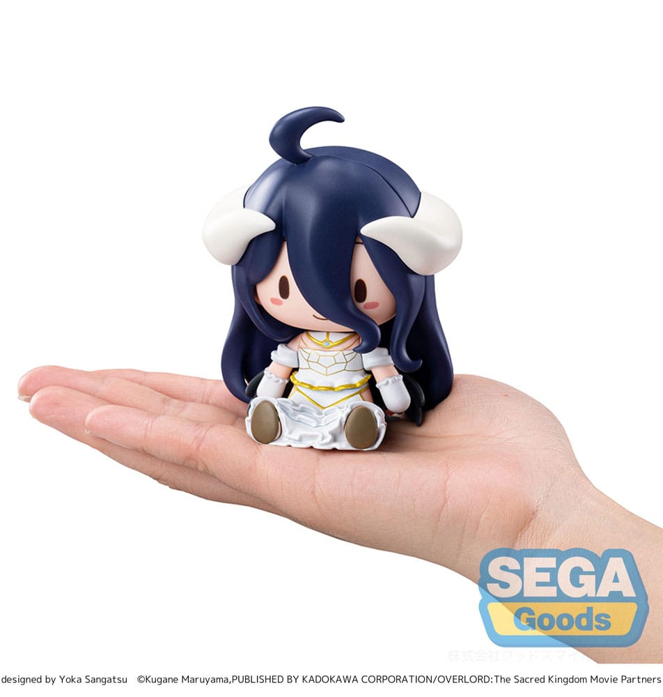 Sega Overlord Fuwa Petit Chibi Figure Albedo 10 cm | Makochan