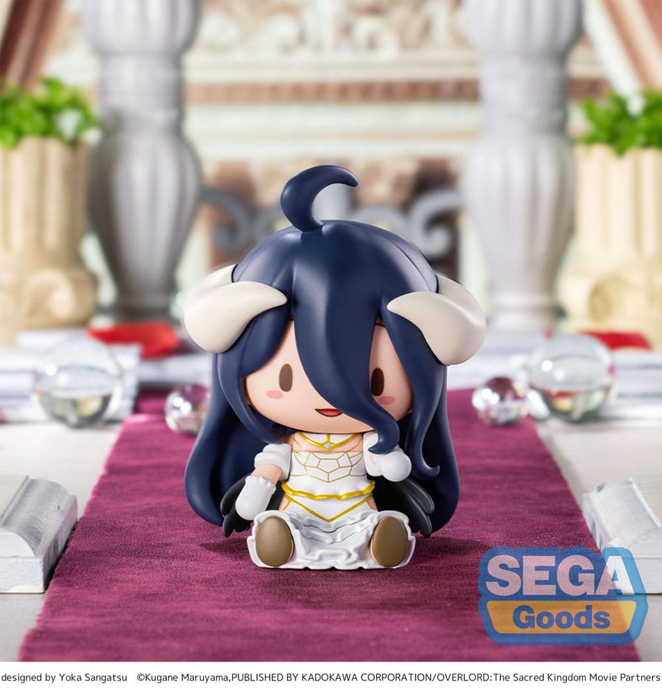 Sega Overlord Fuwa Petit Chibi Figure Albedo 10 cm | Makochan