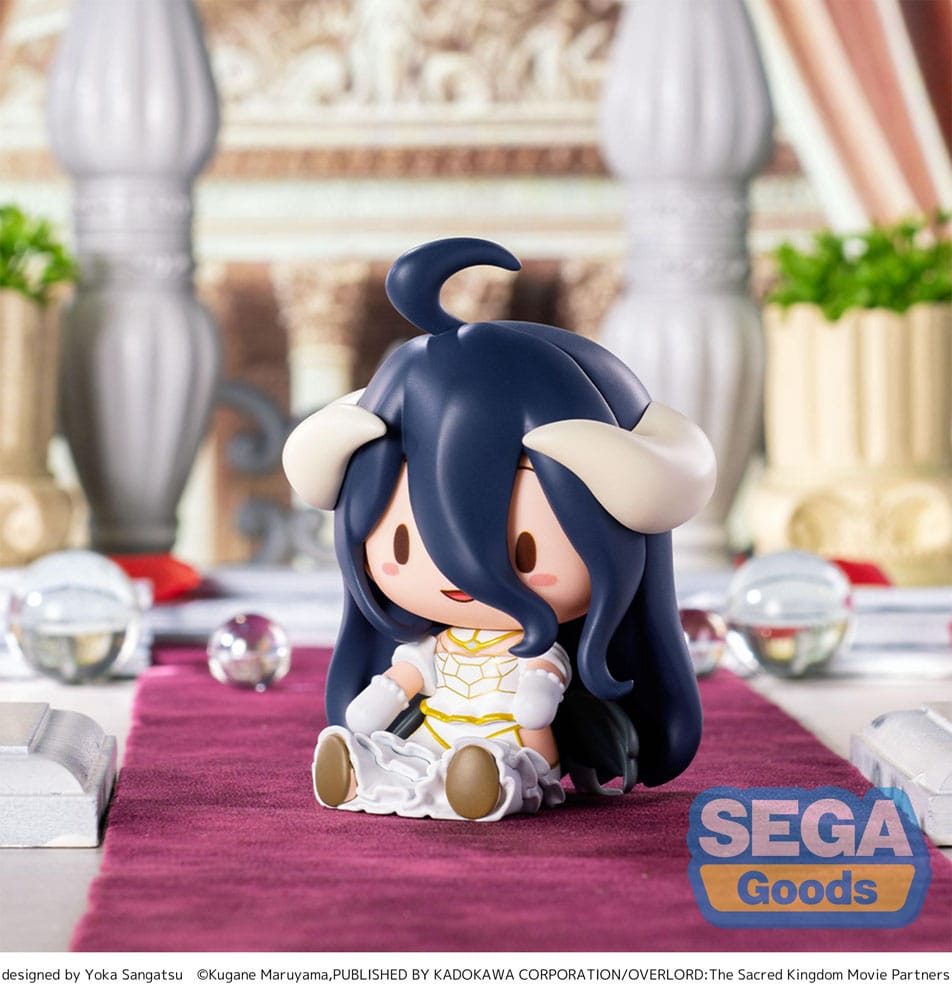 Sega Overlord Fuwa Petit Chibi Figure Albedo 10 cm | Makochan