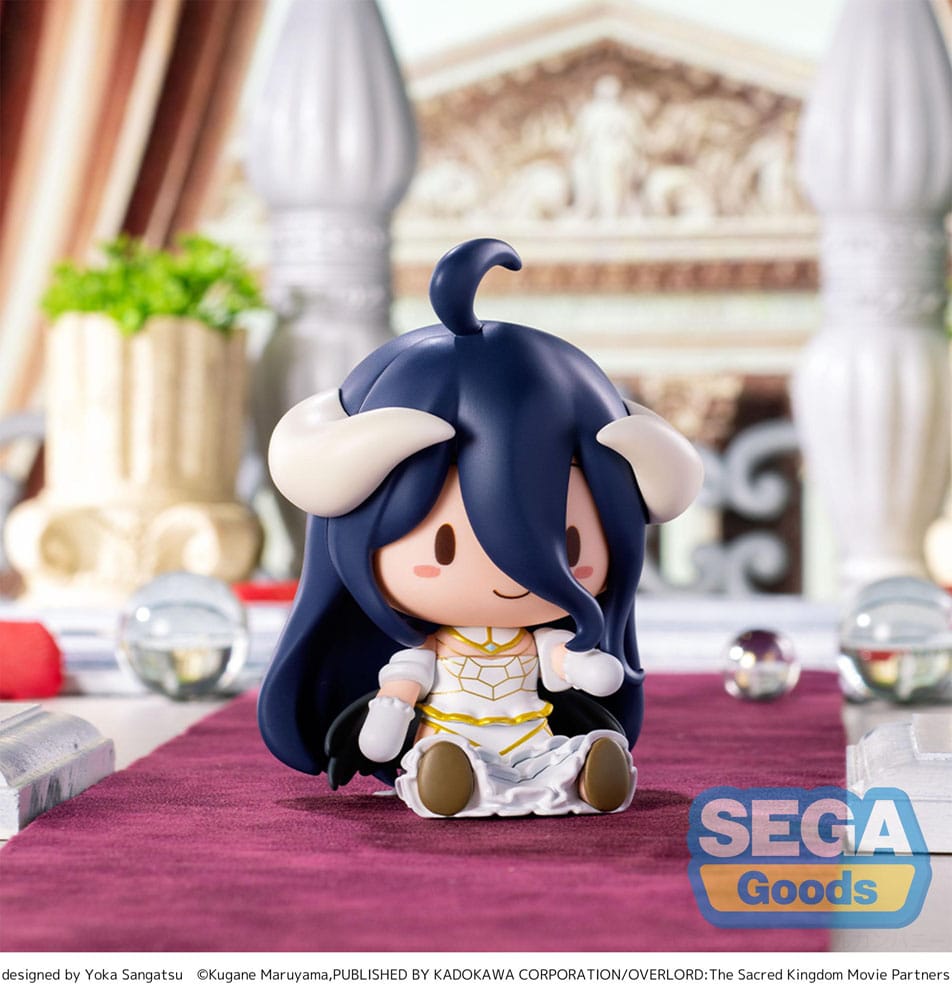 Sega Overlord Fuwa Petit Chibi Figure Albedo 10 cm | Makochan