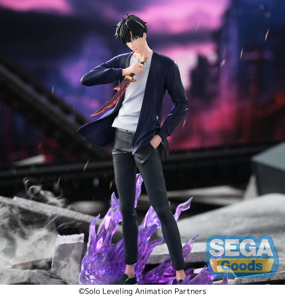 Sega Solo Leveling XrossLink PVC Statue Sung Jinwoo 18 cm | Makochan