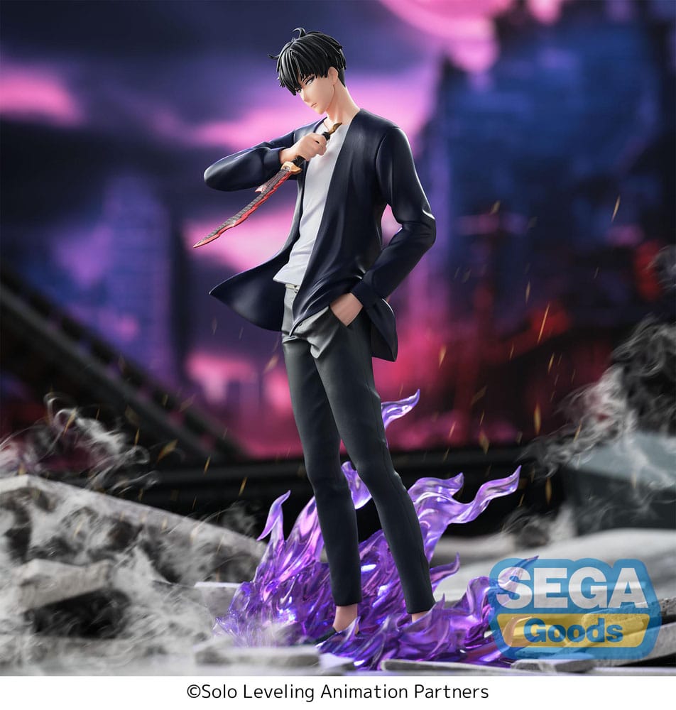 Sega Solo Leveling XrossLink PVC Statue Sung Jinwoo 18 cm | Makochan