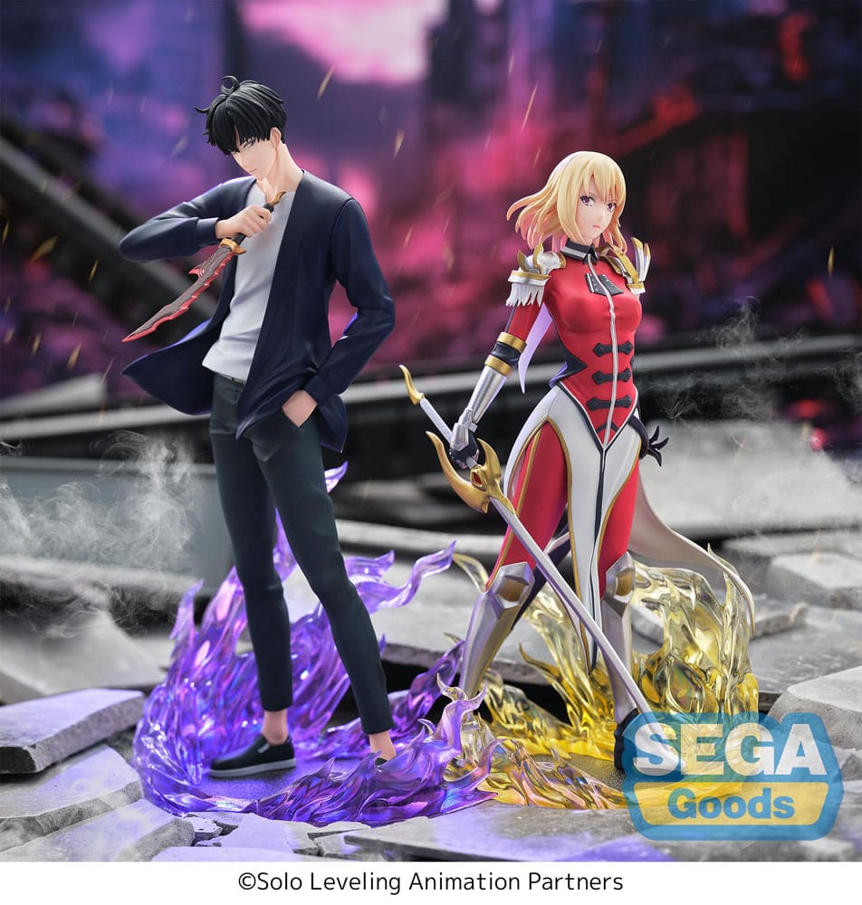 Sega Solo Leveling XrossLink PVC Statue Sung Jinwoo 18 cm | Makochan