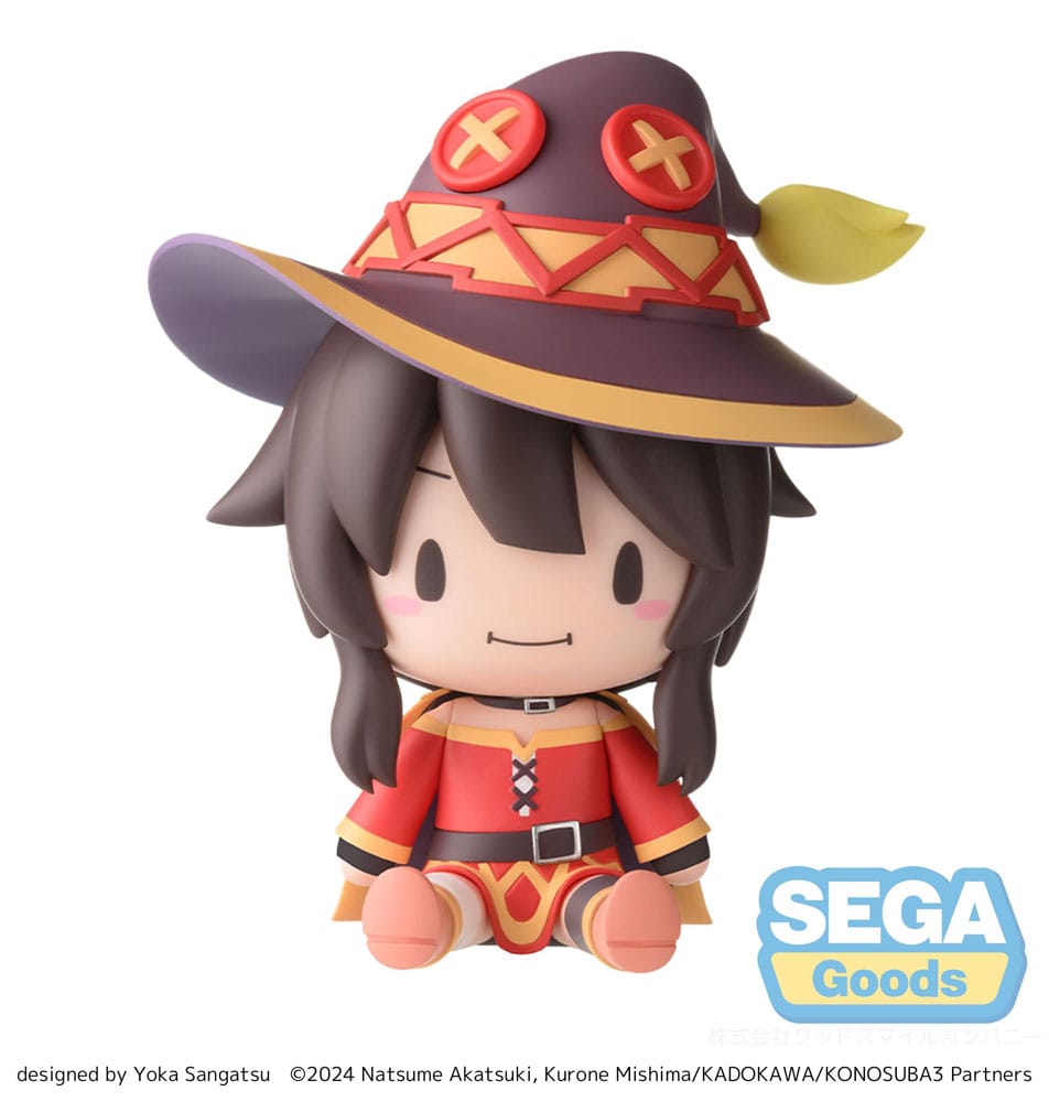 Sega Konosuba God´s blessing on this wonderful world! 3 Fuwa Petit Chibi Figure Megumin 10 cm | Makochan