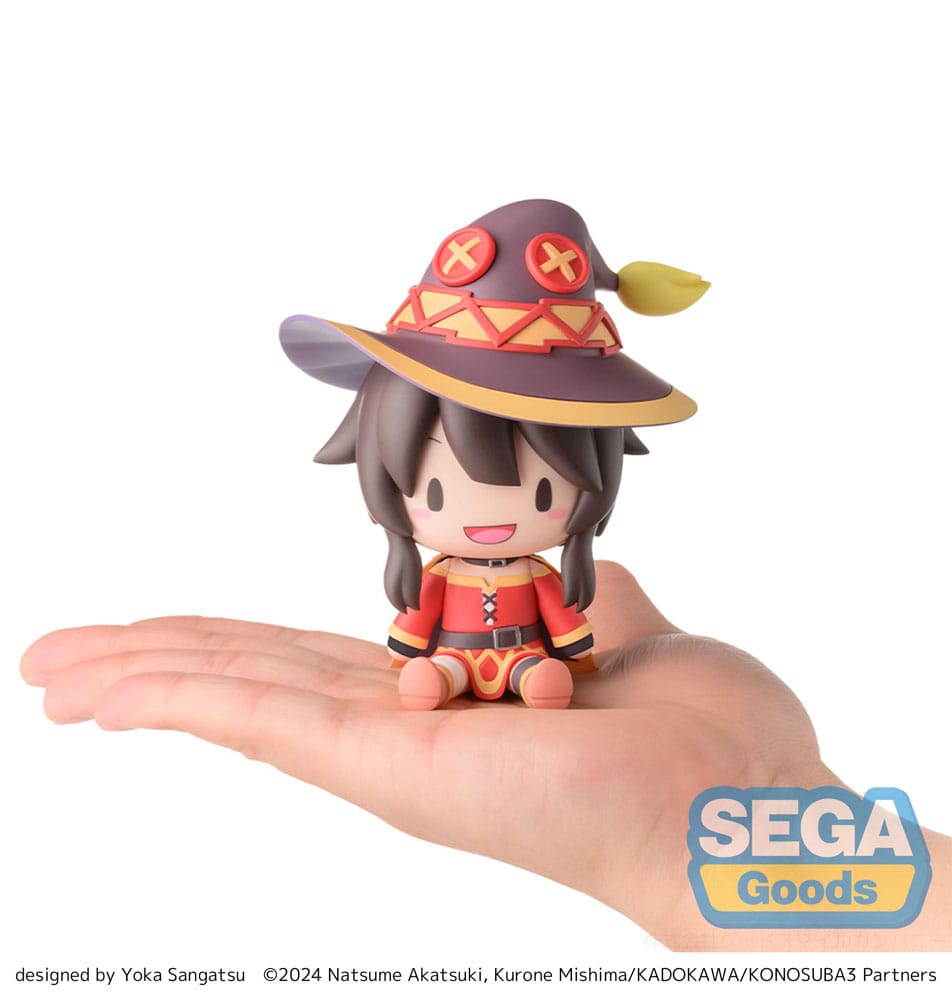 Sega Konosuba God´s blessing on this wonderful world! 3 Fuwa Petit Chibi Figure Megumin 10 cm | Makochan