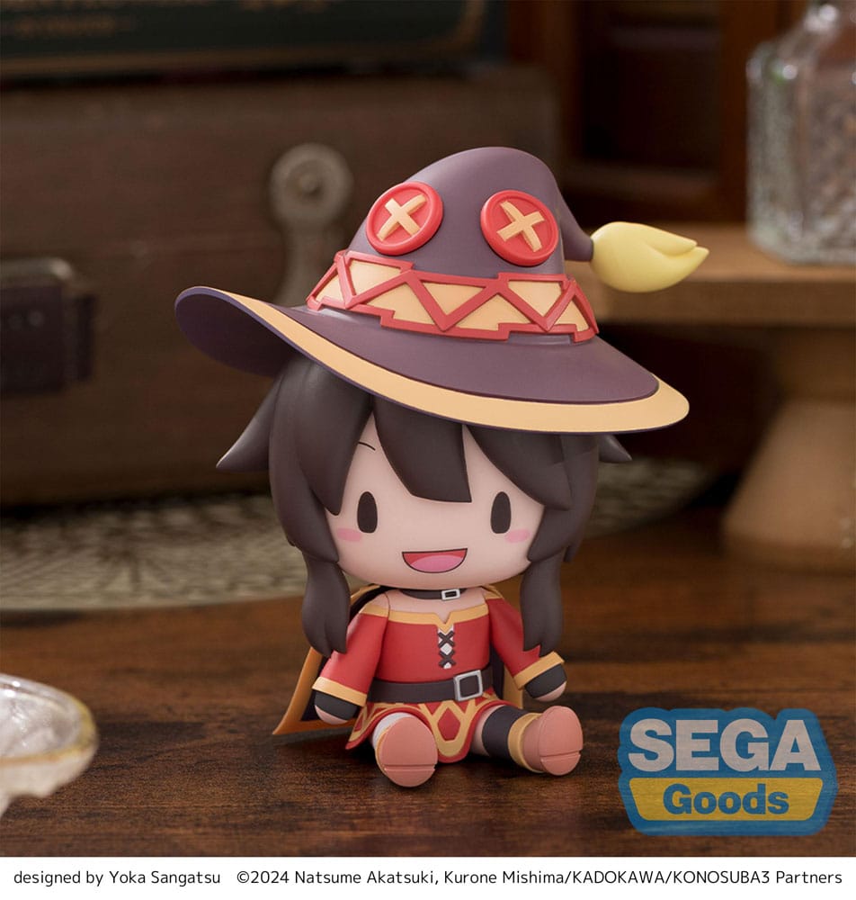 Sega Konosuba God´s blessing on this wonderful world! 3 Fuwa Petit Chibi Figure Megumin 10 cm | Makochan
