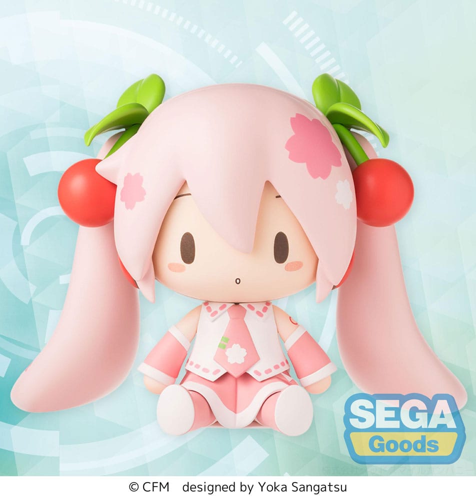 Sega Character Vocal Series 01: Hatsune Miku Fuwa Petit Chibi Figure Sakura Miku 8 cm | Makochan