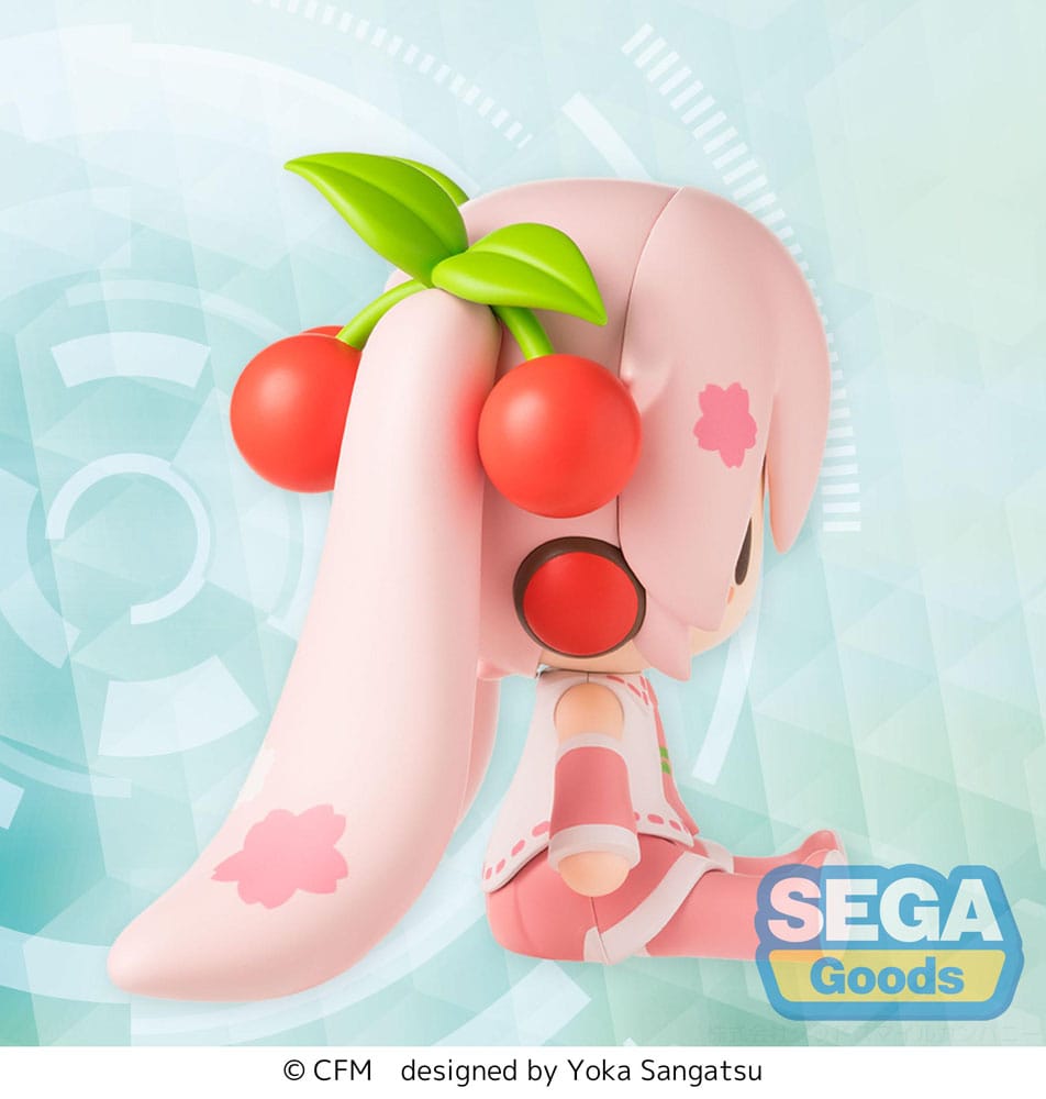 Sega Character Vocal Series 01: Hatsune Miku Fuwa Petit Chibi Figure Sakura Miku 8 cm | Makochan